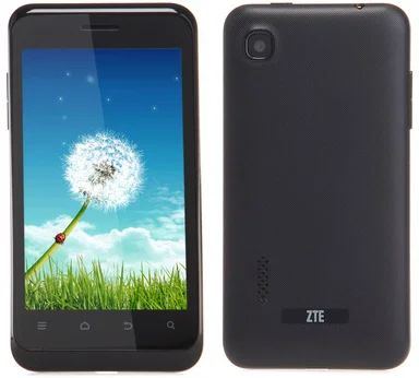 Лот: 3803829. Фото: 1. Смартфон ZTE V807 4" 4Gb Black... Смартфоны