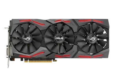 Лот: 16955905. Фото: 1. Видеокарта 1070 rog strix GTX1070-O8G-gaming. Видеокарты