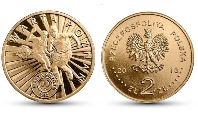 Лот: 4500097. Фото: 1. 2 злотых 2011 год. Футбольный... Европа