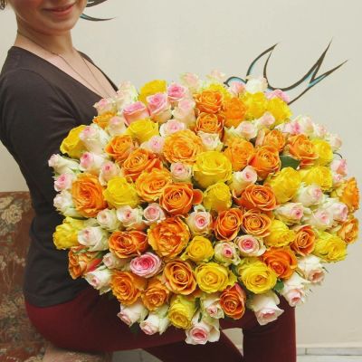 Лот: 7223141. Фото: 1. Сборный букет. Цветы на Щорса... Свежие цветы