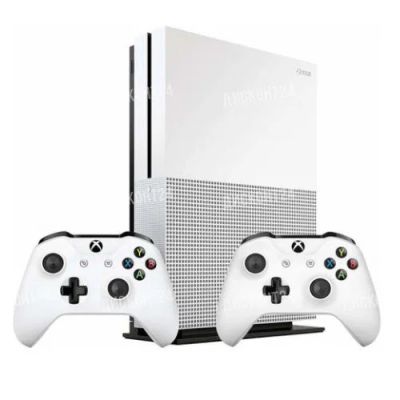 Лот: 14066992. Фото: 1. Xbox ONE S 1 Тб + "GOW4, GOW Ultimate... Игровые приставки, консоли