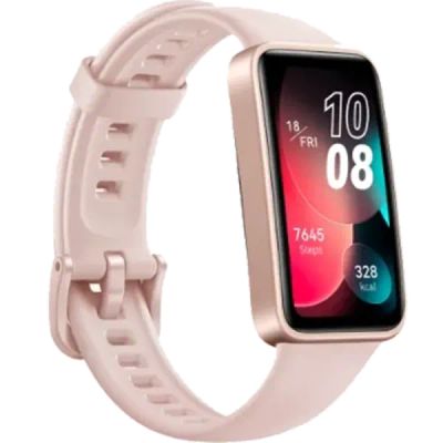 Лот: 22026586. Фото: 1. Смарт-браслет HUAWEI Band 8, розовый. Смарт-часы, фитнес-браслеты, аксессуары