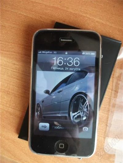 Лот: 2037465. Фото: 1. Iphone 3GS 32GB black обмен на... Смартфоны