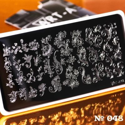 Лот: 15481225. Фото: 1. Пластина для стемпинга Art-A 048. Украшения, дизайн ногтей