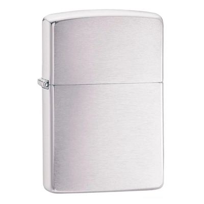 Лот: 23838564. Фото: 1. Зажигалка ZIPPO Classic Brushed... Зажигалки, спички, пепельницы