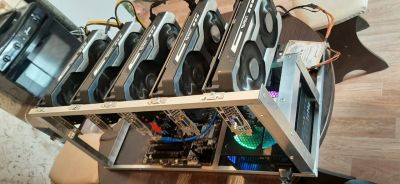 Лот: 18656409. Фото: 1. Майнинг Ферма 5 GTX 1060 6GB. Майнинг фермы, товары для майнинга