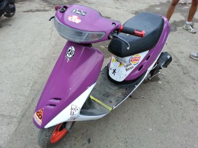 Лот: 3130294. Фото: 1. Honda dio 28zx Прям сегодня если... Мотороллеры, мопеды