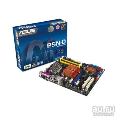 Лот: 9119555. Фото: 1. ASUS P5N-D. Материнские платы