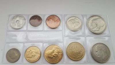 Лот: 15846720. Фото: 1. набор монет Греция. Наборы монет