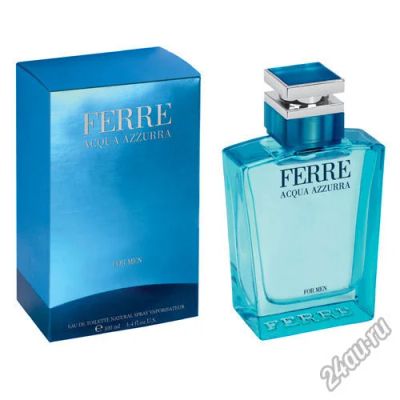 Лот: 4301958. Фото: 1. Gianfranco Ferre Acqua Azzurra... Мужская парфюмерия