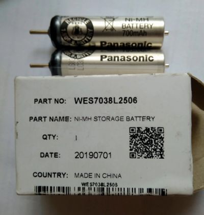 Лот: 17417488. Фото: 1. Panasonic WES7038L2506 аккумуляторы... Батарейки, аккумуляторы, элементы питания