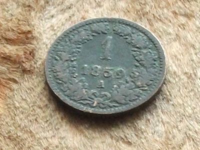Лот: 14941966. Фото: 1. Монета 2 крейцер один Австрия... Германия и Австрия
