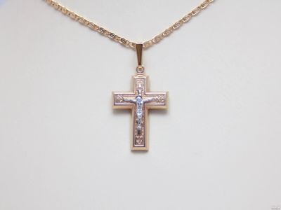 Лот: 14536639. Фото: 1. ЗОЛОТОЙ КРЕСТ 2,9 ГРАММ. Другое (ювелирные изделия, бижутерия, часы)
