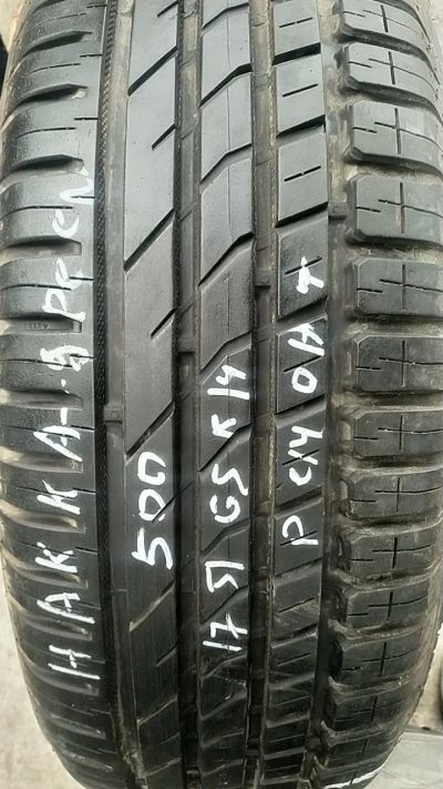 Лот: 16050969. Фото: 1. 175/65 R14 Nokian Green одно. Шины