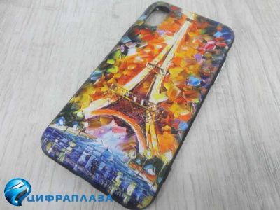 Лот: 14625166. Фото: 1. Чехол силикон пластик iPhone X... Чехлы, бамперы