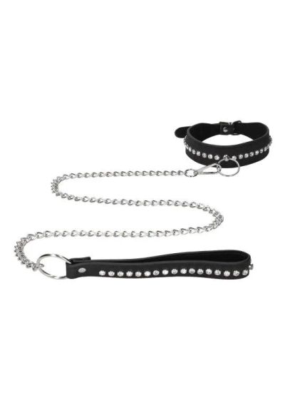 Лот: 22056317. Фото: 1. Ошейник Diamond Studded Collar... Эротическое бельё