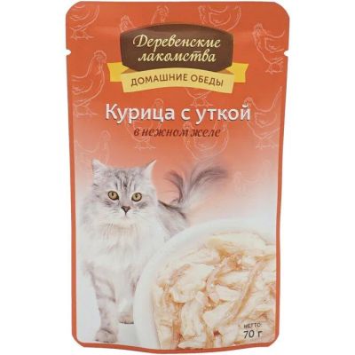 Лот: 25354621. Фото: 1. Деревенские лакомства. Влажный... Корма