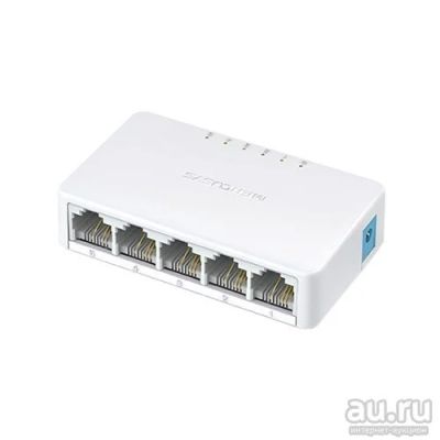 Лот: 15943359. Фото: 1. Коммутатор Mercusys MS105 5-port... Маршрутизаторы (роутеры)