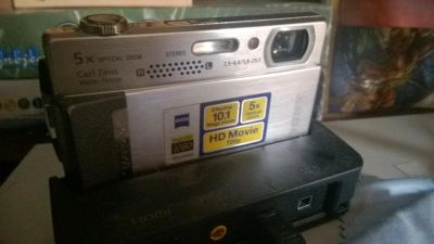 Лот: 8811985. Фото: 1. Sony Cyber-shot DSC-T500. Цифровые компактные