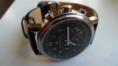 Лот: 1770134. Фото: 1. Часы мужские PWC с гравировкой... Оригинальные наручные часы