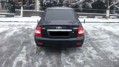 Лот: 6768943. Фото: 1. Задний бампер на Приору. Кузов