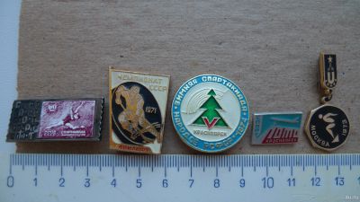Лот: 15323260. Фото: 1. Нагрудные знаки №23 значок 5шт... Сувенирные