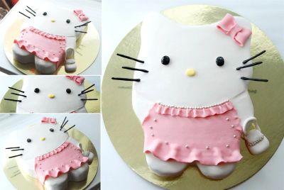 Лот: 2994140. Фото: 1. Торт Hello Kitty. Торты, пирожные