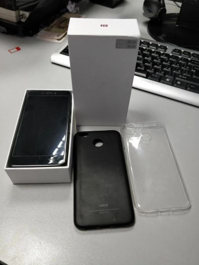 Лот: 10455873. Фото: 1. Xiaomi Redmi 4x black 16gb. Смартфоны
