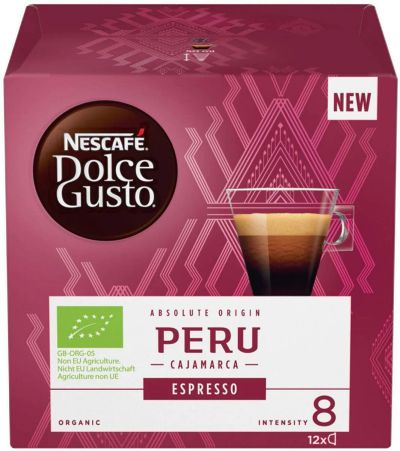Лот: 14728176. Фото: 1. Nescafe Dolce Gusto Эспрессо Перу... Чай, кофе, какао