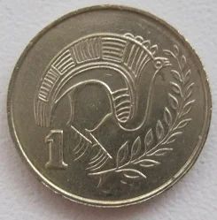 Лот: 12150863. Фото: 1. Кипр 1 цент 2004. Европа