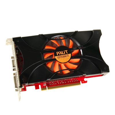 Лот: 3372315. Фото: 1. Palit GeForce GTX 550 Ti 1000Mhz... Видеокарты