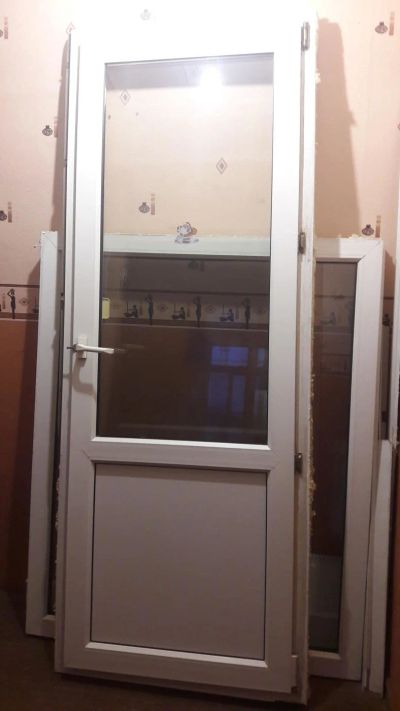 Лот: 9881250. Фото: 1. Балконный блок пвх б/у. Окна, балконы