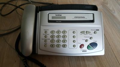Лот: 6377629. Фото: 1. Факсимильный аппарат Brother FAX-236S. Оргтехника, ПО, серверы