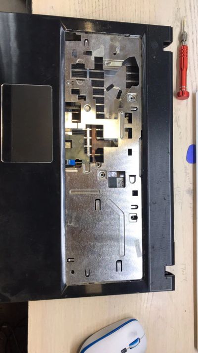 Лот: 12849520. Фото: 1. Корпус (поддон+палмрест) Lenovo... Корпуса, блоки питания