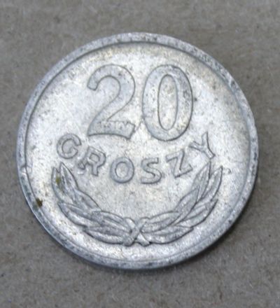Лот: 23275448. Фото: 1. Польша 20 грошей 1972 года. Европа