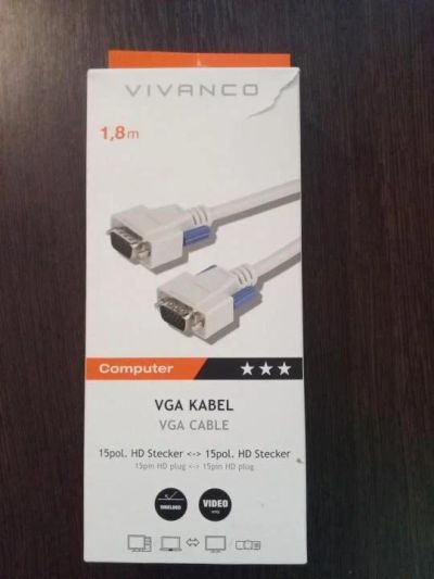 Лот: 17494413. Фото: 1. Кабель VGA. Шлейфы, кабели, переходники