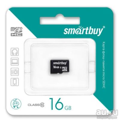 Лот: 16329591. Фото: 1. Карта памяти MicroSD 16 Gb Smart... Карты памяти