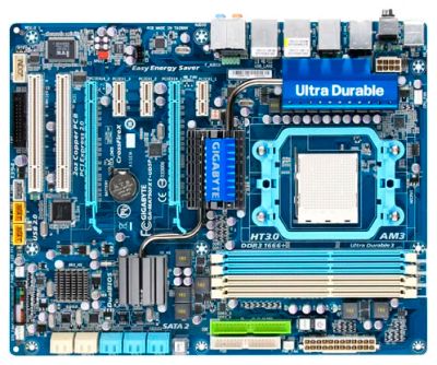 Лот: 7854462. Фото: 1. Топовая мат. плата Gigabyte MA790FXT-UD5P. Материнские платы