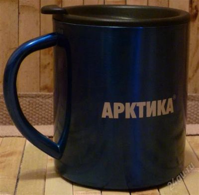 Лот: 1555545. Фото: 1. Термокружка "Арктика", синяя... Другое (туризм, охота, рыбалка, самооборона)