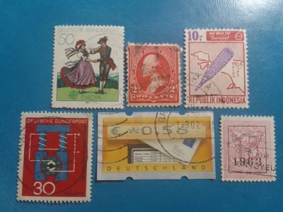 Лот: 20549376. Фото: 1. - Марки для Вашей коллекции. -... Марки