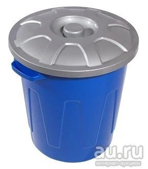 Лот: 13435044. Фото: 1. Бак Барнаул с крышкой 38л. С330... Баки, ёмкости