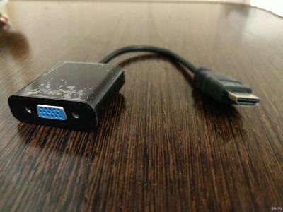 Лот: 15944490. Фото: 1. Переходник VGA-HDMI. Шлейфы, кабели, переходники