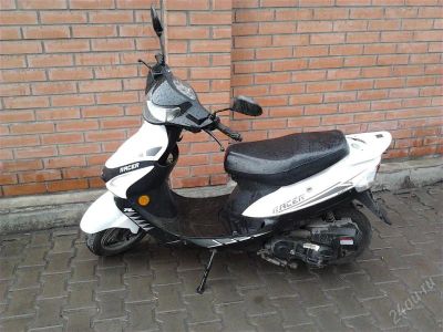 Лот: 2756839. Фото: 1. Продам скутер racer. Мотороллеры, мопеды