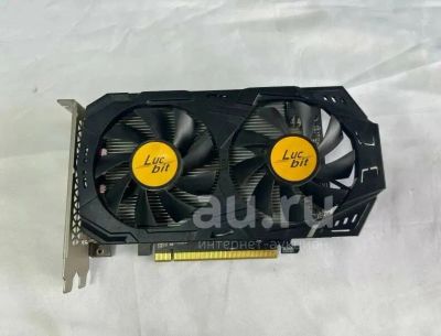 Лот: 19299225. Фото: 1. Видеокарта Lucbit rx580 8 ГБ читаем... Видеокарты