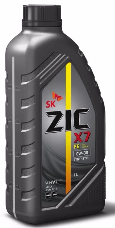 Лот: 10928223. Фото: 1. Масло моторное ZIC X7 FE 0W-30... Масла, жидкости