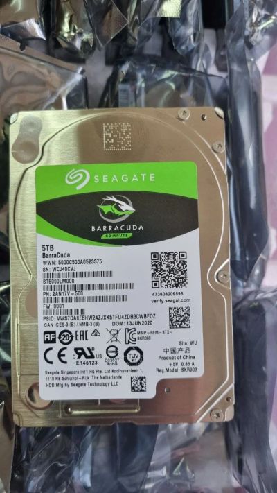 Лот: 18742440. Фото: 1. Жесткий диск 5TB. Жёсткие диски (HDD)