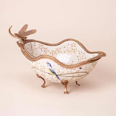 Лот: 25588235. Фото: 1. Блюдо декоративное Lefard Bronze... Предметы сервировки