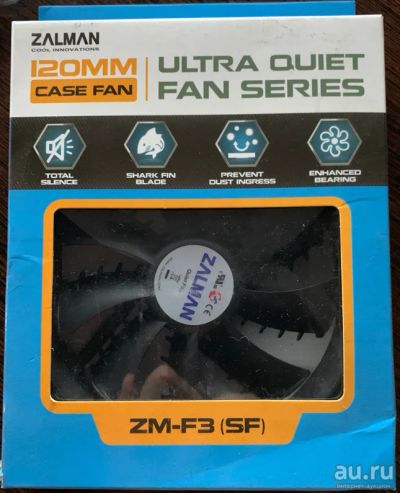 Лот: 13067754. Фото: 1. Вентилятор Zalman ZM-F3 (SF) 120mm... Системы охлаждения