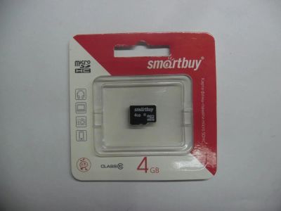 Лот: 9893831. Фото: 1. Карта памяти Micro SD SmartBuy... Карты памяти