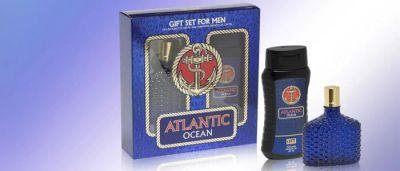Лот: 6722835. Фото: 1. Подарочный набор мужской Atlantic... Мужская парфюмерия